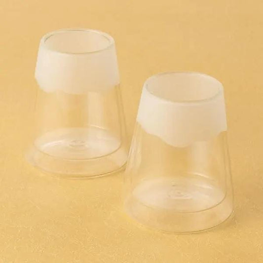 Brand New Japanese Mt. Fuji Double-Walled Insulated Glass for Beer & Cold Drinks, Elegant Gift Box Included| Forgot Souvenir
